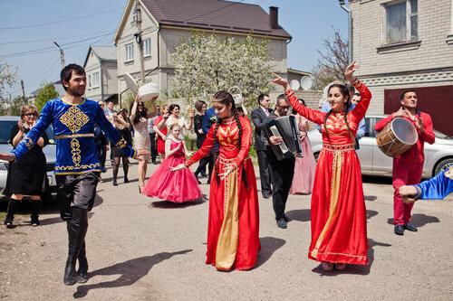armenian wedding celebration
