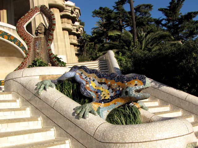 Barcelona - Park Guell - Salamander
