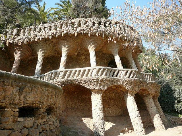 Barcelona - Park Guell - Viaducts