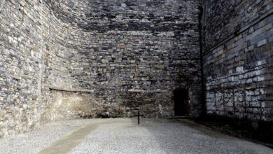 Photo of Kilmainham Gaol, a dark Dublin jail with a lot of history