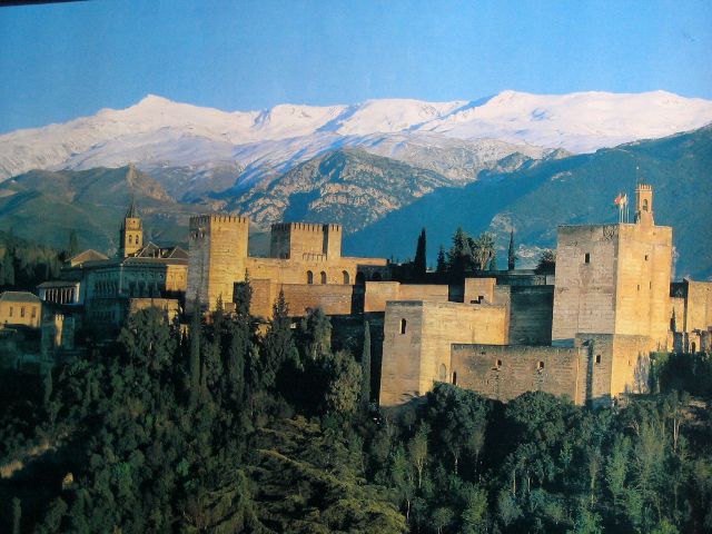 Granada - Sierra Nevada from Alhambra