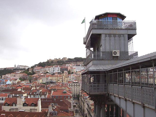 Lisbon - Santa Justa Elevator