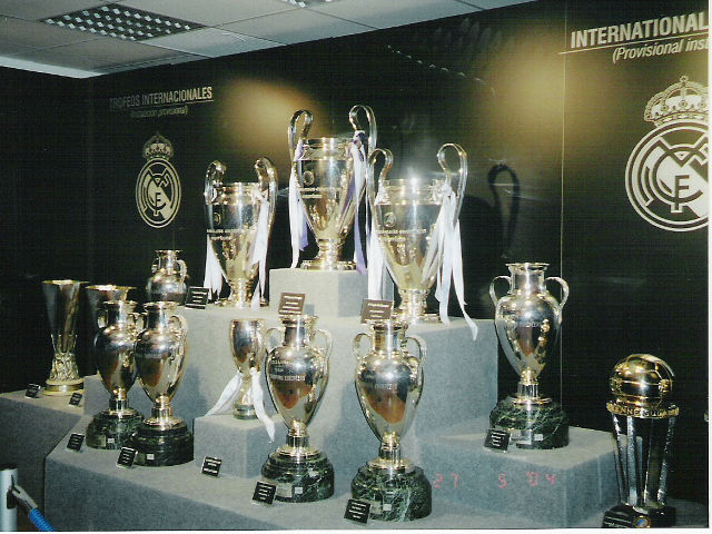 Madrid - Santiago Bernabeu Stadium - Trophy Room