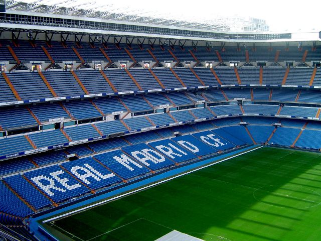 Madrid - Santiago Bernabeu Stadium