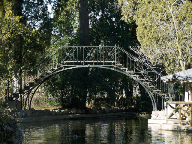 Madrid - Capricho Park - Iron Bridge