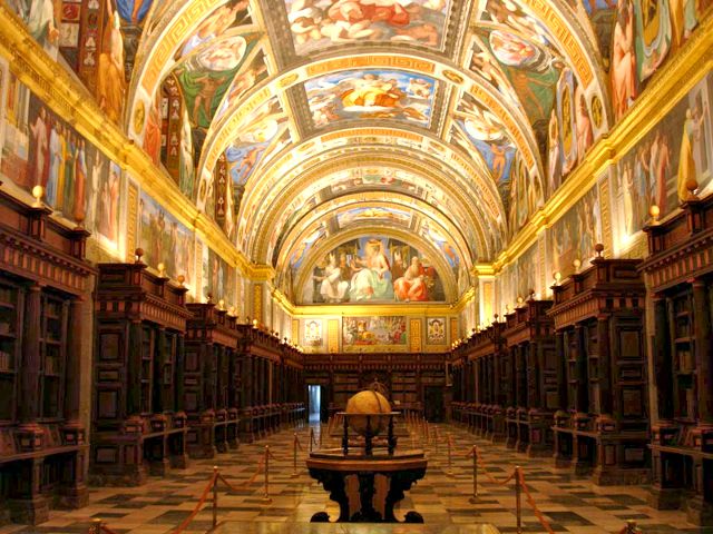 El Escorial Monastery - Library