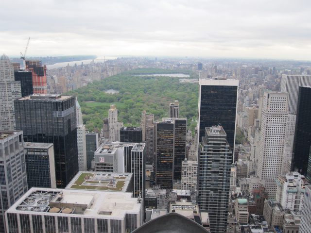New York - Central Park from Top of The Rock