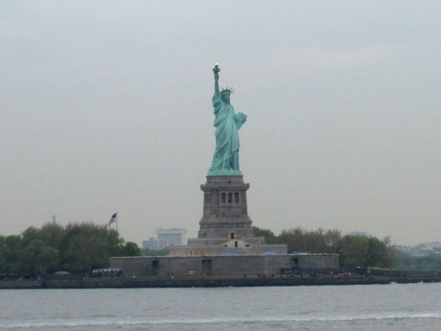 New York - Statue of Liberty from ferry