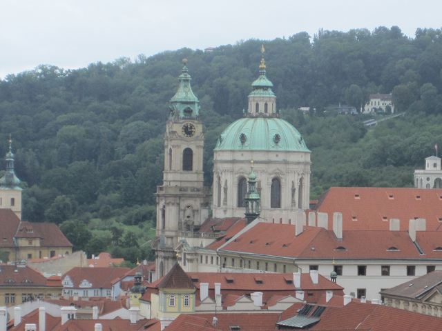 Prague - Church of Saint Nicholas - Dome and Tower