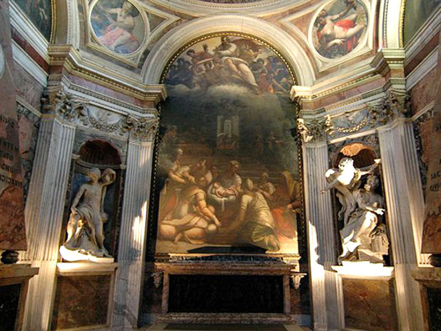 Rome - Basilica Santa Maria del Popolo - Chigi Chapel