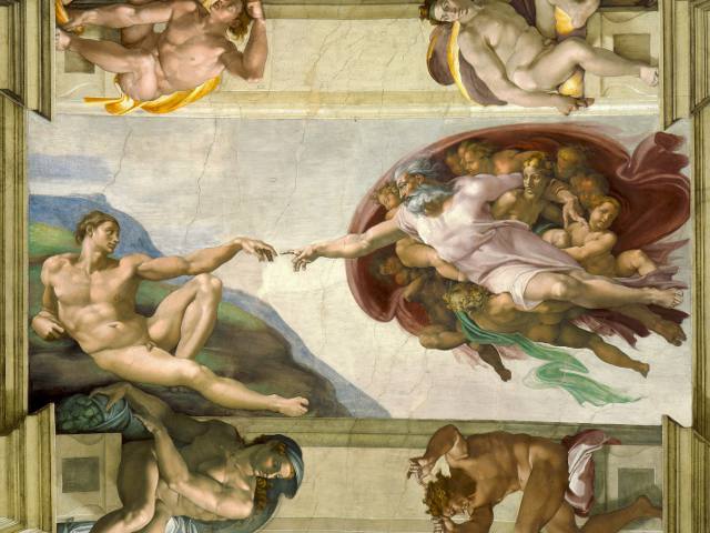 Rome - Sistine Chapel - The Creation of Adam