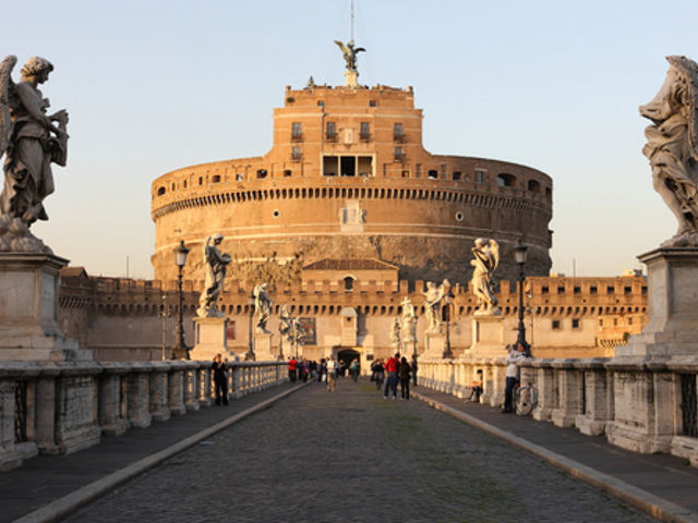 Rome - Castel Sant Angelo - Bridge
