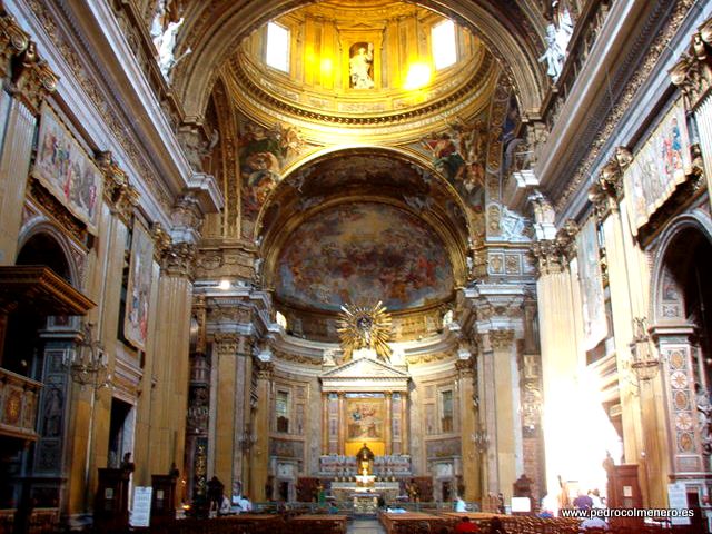Rome - Church of the Gesu - Interior