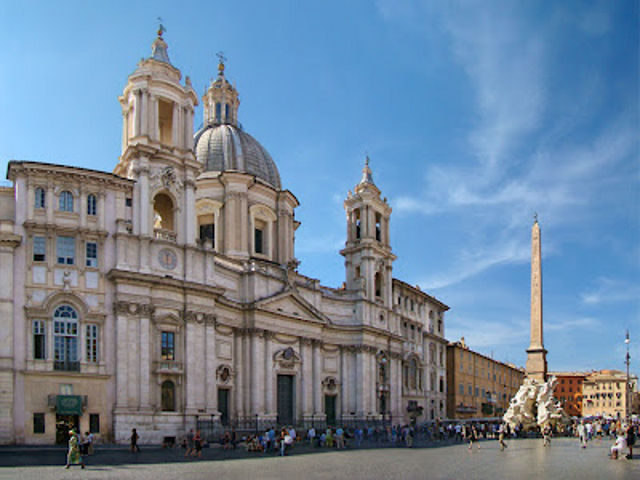 Rome - Piazza Navona - Santa Agnese in Agone