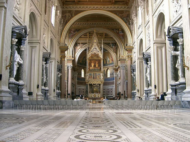 Rome - Saint John Lateran - Interior