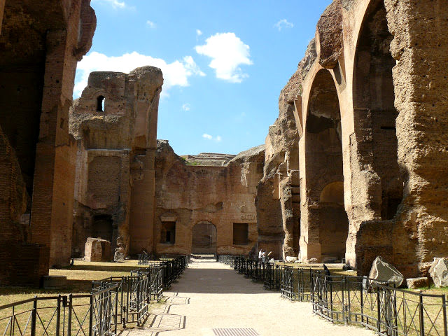 Rome - Baths of Caracalla - Interior