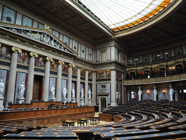 Vienna - Parliament - Interior