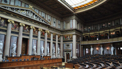 Photo of The Austrian Parliament, star of Vienna’s neoclassicism